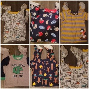 Carter's 4T Onesie Footed Pajamas